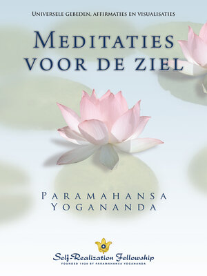 cover image of Meditaties voor de ziel